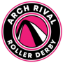 ARCH RIVAL ROLLER DERBY LOGO SAINT LOUIS