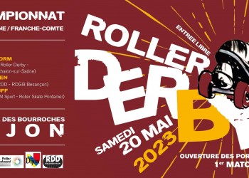 Championnat Régional Bourgogne Franche Comté Roller Derby DIJON