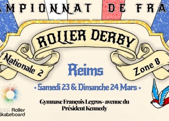 Championnat roller derby France Reims Nationale 2