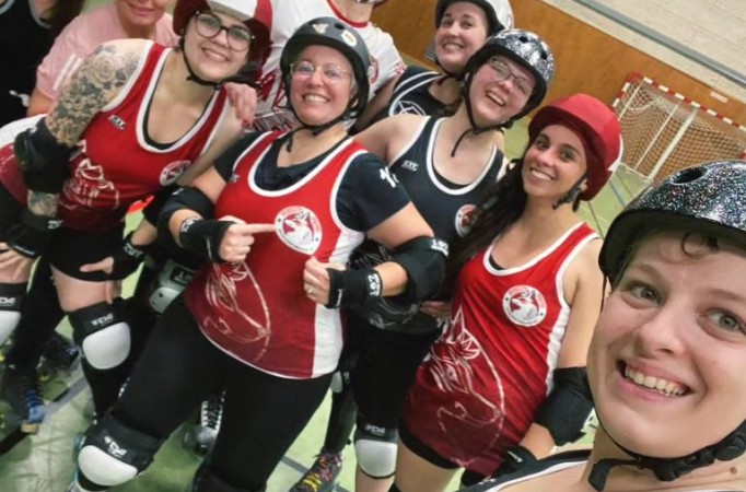 fighting foxes roller derby mery