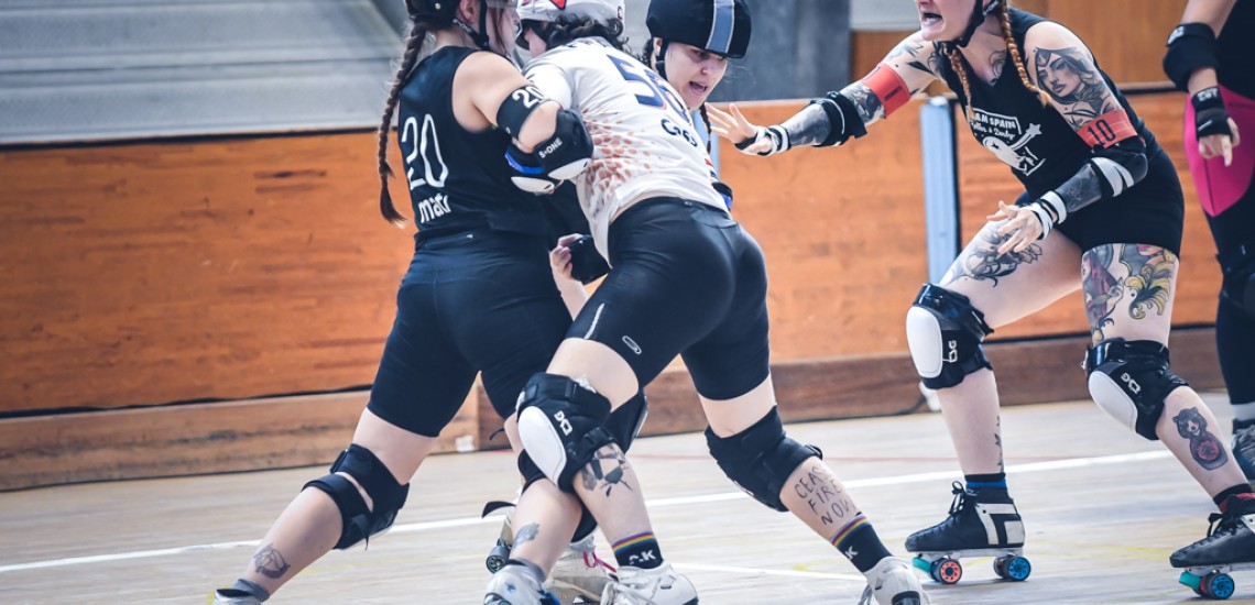 FRANCE ESPAGNE ROLLER DERBY 1