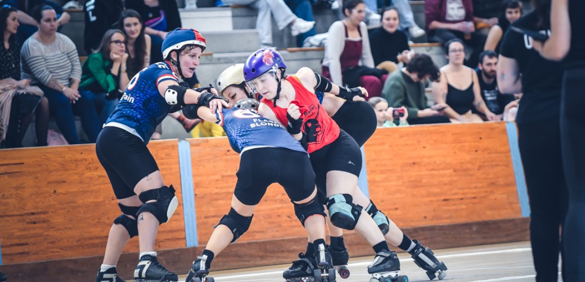 FRANCE ESPAGNE ROLLER DERBY 9