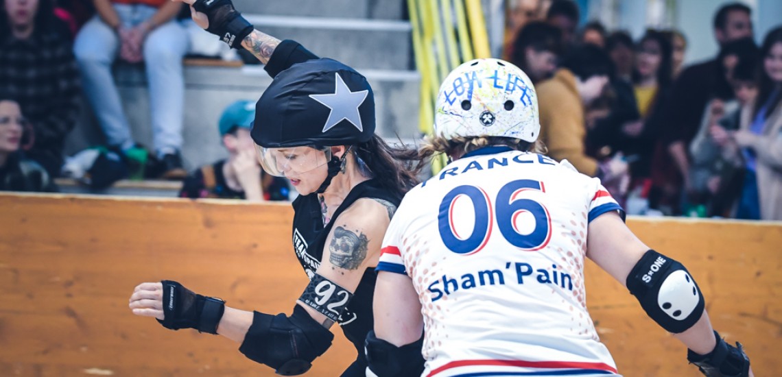 FRANCE ESPAGNE ROLLER DERBY