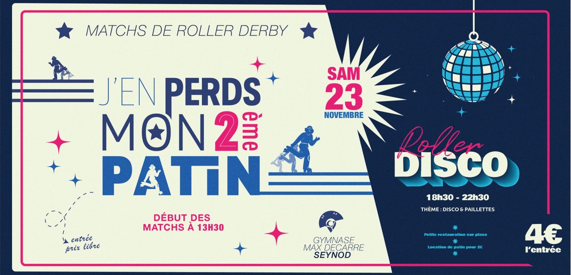 J'en perds mon patin 2 Annecy Roller Derby