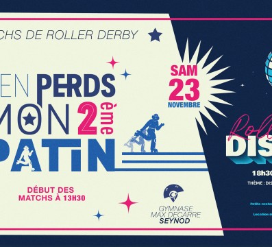 J'en perds mon patin 2 Annecy Roller Derby