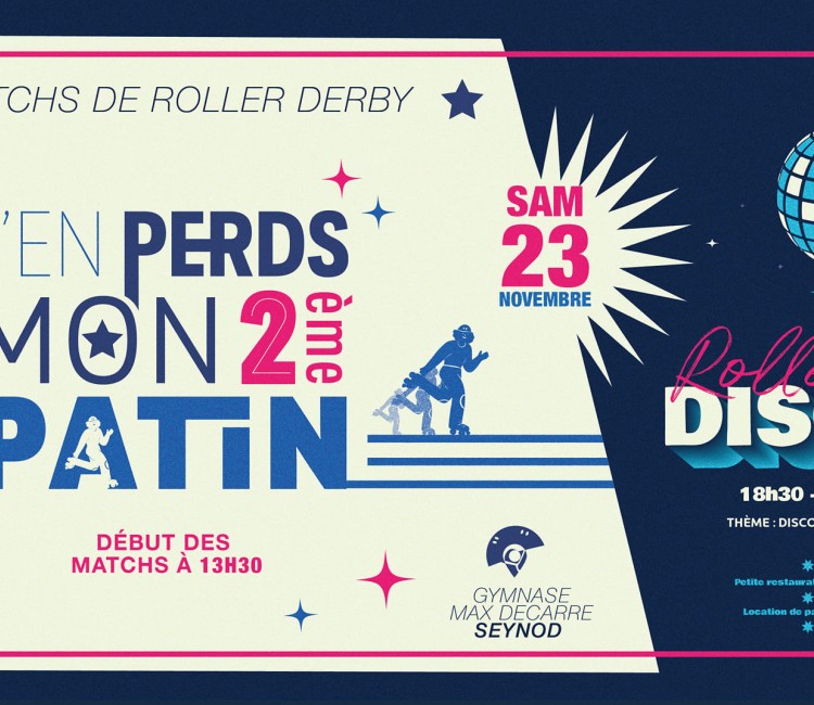 J'en perds mon patin 2 Annecy Roller Derby