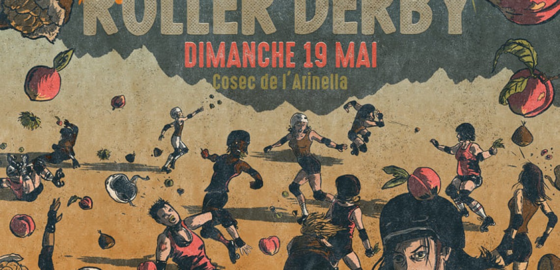 Matchs Roller Derby Bastia Mai 2024