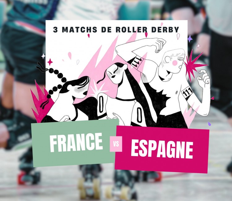 NANTES ROLLER DERBY FRANCE ESPAGNE Octobre 2024