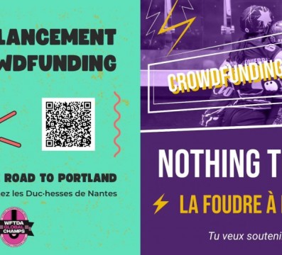 NANTES TOULOUSE CROWDFUNDING ROLLER DERBY