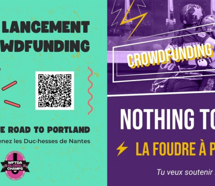 NANTES TOULOUSE CROWDFUNDING ROLLER DERBY