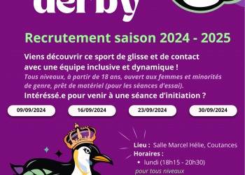 RECRUTEMENT 2024 Coutances Roller Derby