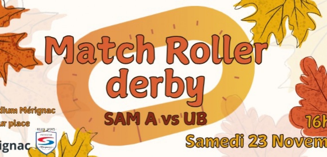 ROLLER DERBY MERIGNAC NOVEMBRE 2024