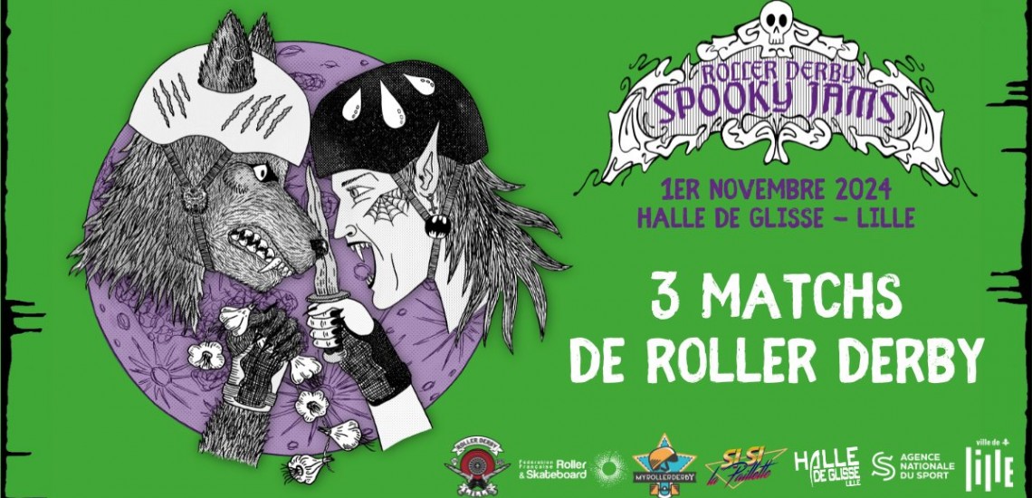 ROLLER DERBY SPOOKY JAMS LILLE