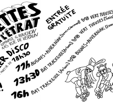 STRASS ET PAILLETTES ROLLER DERBY SAINT ETIENNE