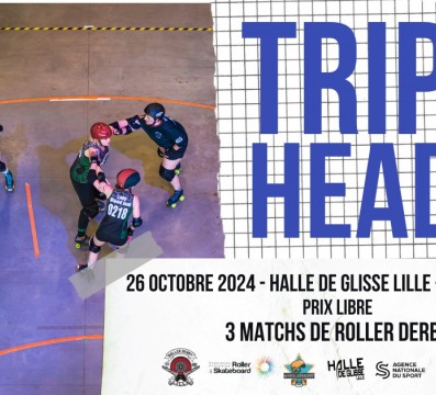 TRIPLE HEADER ROLLER DERBY LILLE OCTOBRE 2024