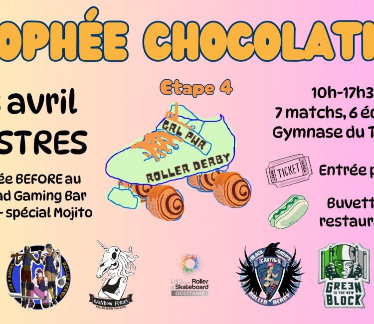 Trophée Chocolatine 2024 Roller Derby Castres